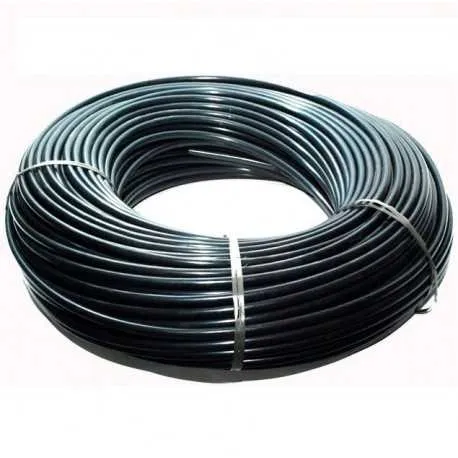 3x5 mm PE microbuisjes. Zwarte kleur. Spoel 200 meter
