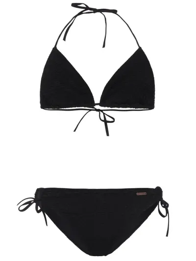 Bikini Protest Women River Triangle True Black