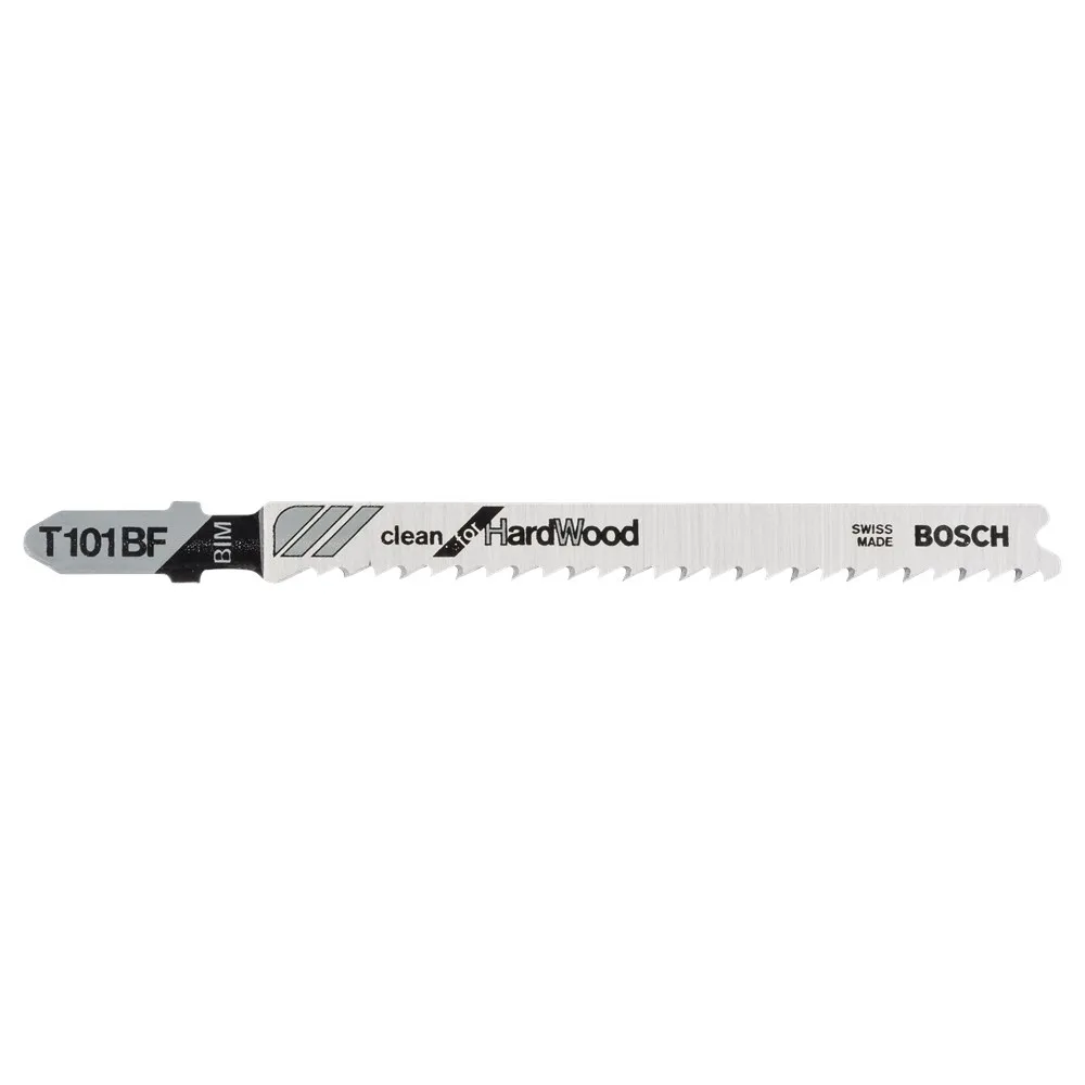 BOSCH DECOUPEERZAAGJE T101BF TBV HARD HOUT 330MM KAART= 5STUKS