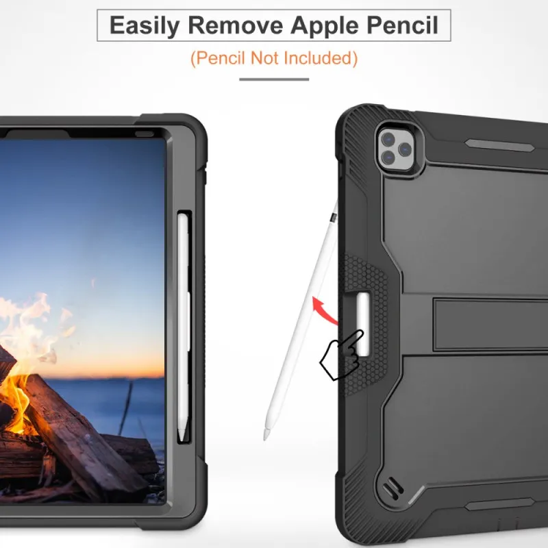 COQUE IPAD PRO 12.9" COUVERTURE PROTECTRICE AVEC PORTESTYLET