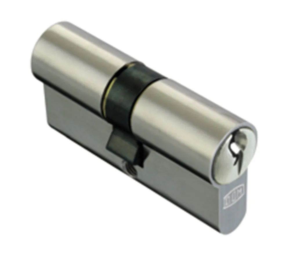 DOM DUBBELE PROFIELCILINDER NIKKEL PLURA SKG** 40/45MM
