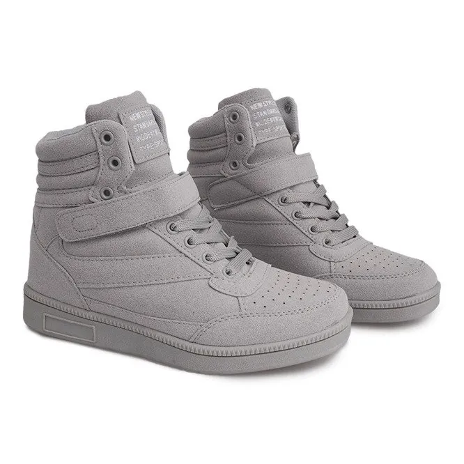 GRIJZE WEDGESNEAKERS XW33268 GRIJS