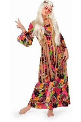 Hippie lange jurk