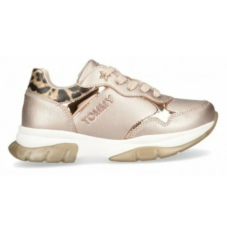 SCHOENEN TOMMY HILFIGER T3A4311741243341 GOUDEN