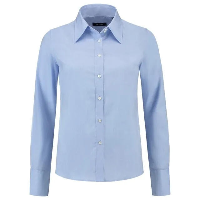 Tricorp Dames Blouse Basis Blauw Maat 46